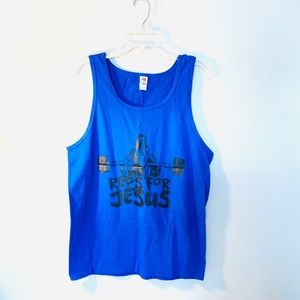 Men’s Graphic Design Tank • Med. NWOT